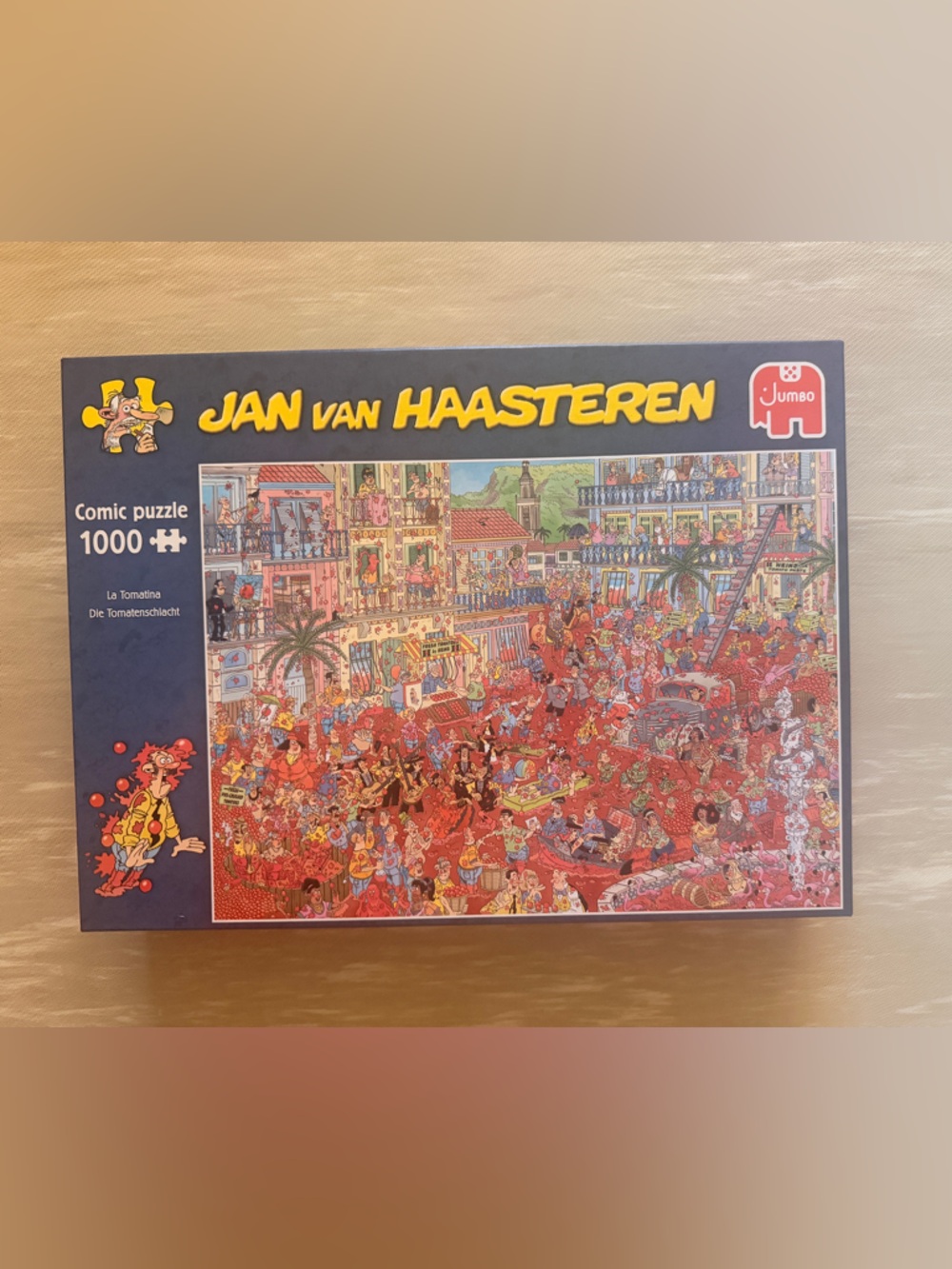 Jan Van Hasteren La Tomatina 1000 pieces Puzzle